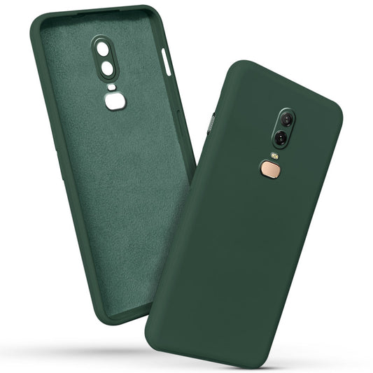 Premium Matte Silicone Back Cover for Oneplus 6