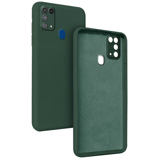 Premium Matte Silicone Back Cover for Samsung M31