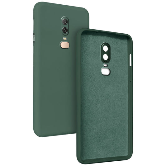 Premium Matte Silicone Back Cover for Oneplus 6