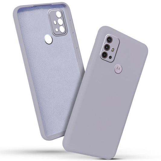 Premium Matte Silicone Back Cover for Motorola G30