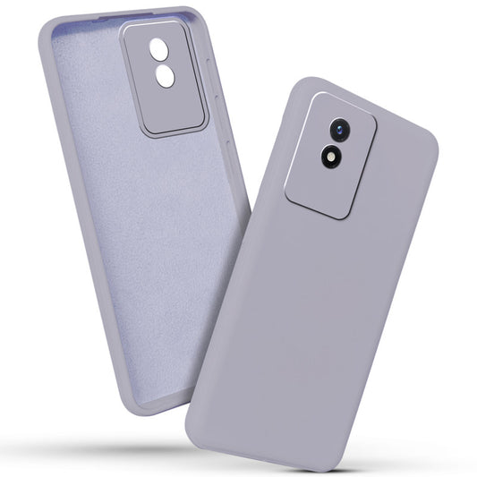 Premium Matte Silicone Back Cover for Vivo Y02