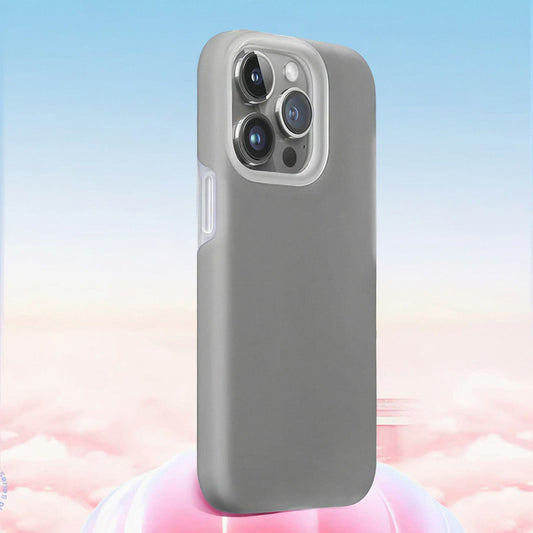 Premium Liquid Silicone Solid Back Cover Apple iPhone 15 Pro Max