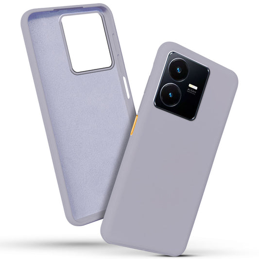 Premium Matte Silicone Back Cover for Vivo Y22