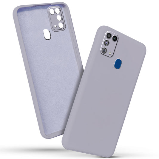 Premium Matte Silicone Back Cover for Samsung M31