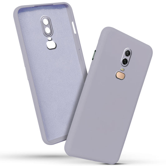Premium Matte Silicone Back Cover for Oneplus 6
