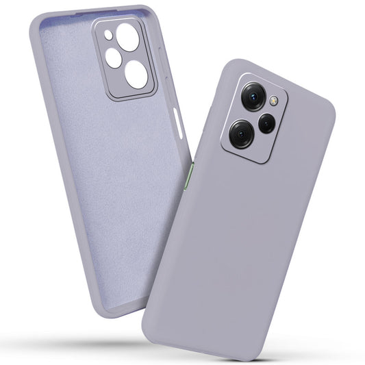 Premium Matte Silicone Back Cover for Poco X5 Pro 5G