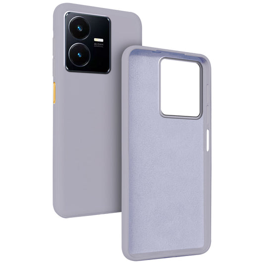 Premium Matte Silicone Back Cover for Vivo Y22