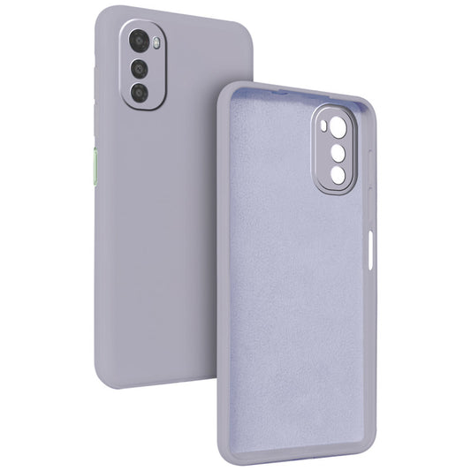 Premium Matte Silicone Back Cover for Motorola Moto E32s