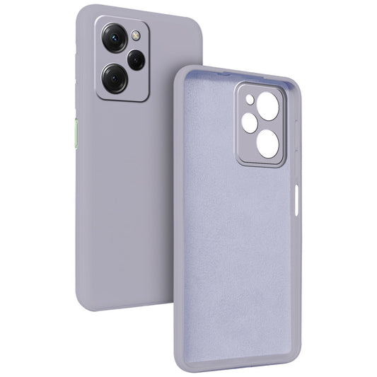 Premium Matte Silicone Back Cover for Poco X5 Pro 5G