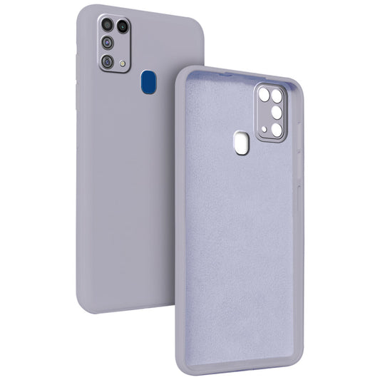 Premium Matte Silicone Back Cover for Samsung M31