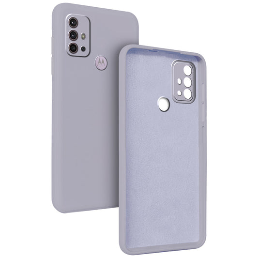 Premium Matte Silicone Back Cover for Motorola G30