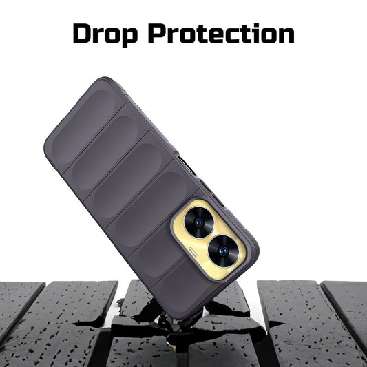 Soft Silicone Comfort Grip Back Cover Case For Realme Narzo N55