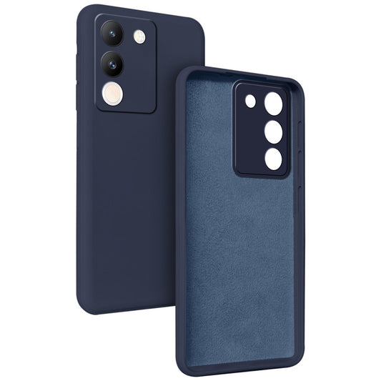 Premium Matte Silicone Back Cover for Vivo Y200 5G