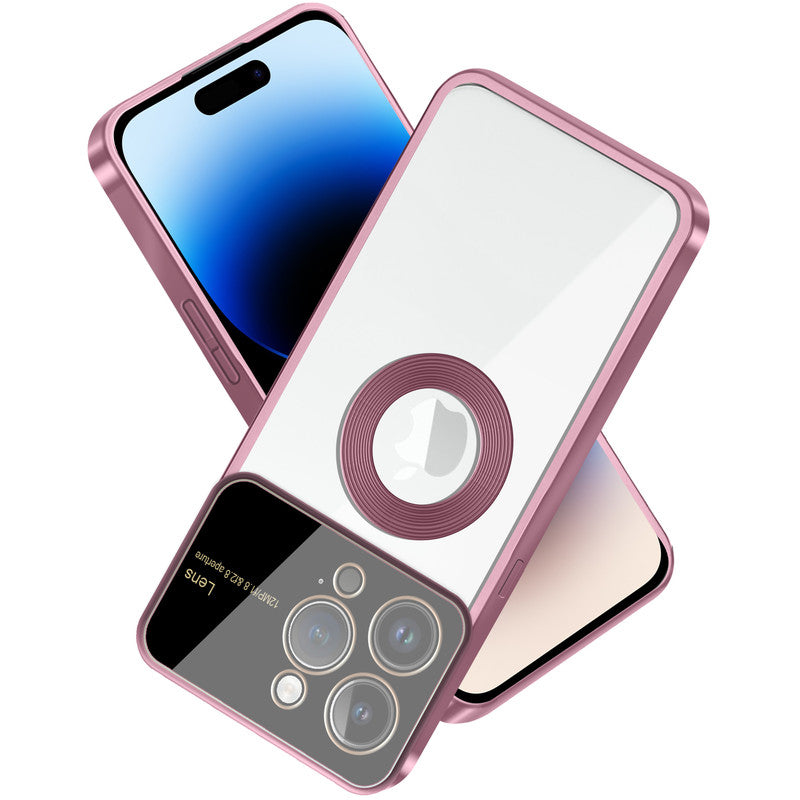 Clear Logo Cut Case with Raised Camera Guard for Apple iPhone 14 Pro