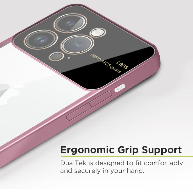 Clear Logo Cut Case with Raised Camera Guard for Apple iPhone 14 Pro
