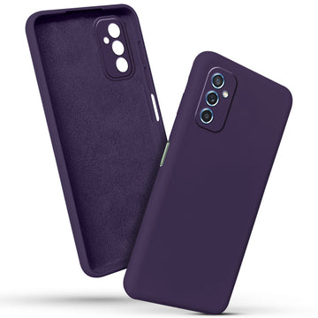 Premium Matte Silicone Back Cover for Samsung M52 5G