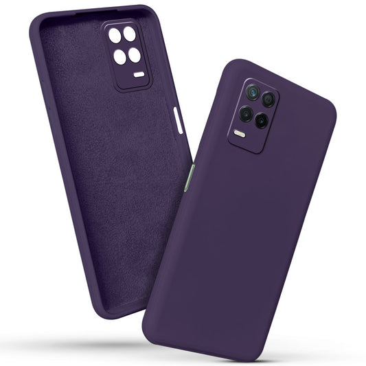 Premium Matte Silicone Back Cover for Realme 8 5G