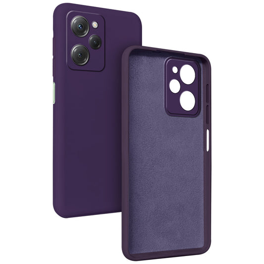 Premium Matte Silicone Back Cover for Poco X5 Pro 5G