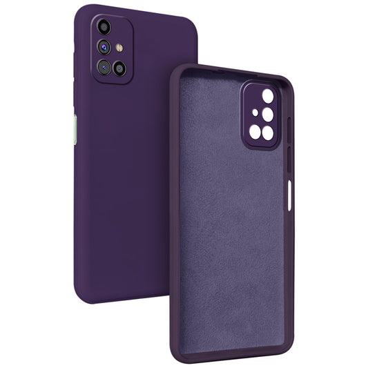 Premium Matte Silicone Back Cover for Samsung M31s