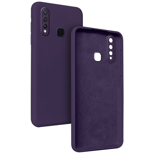 Premium Matte Silicone Back Cover for Vivo Y19