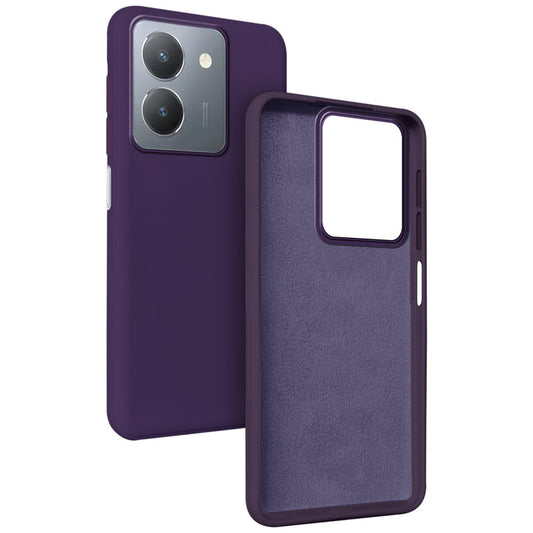 Premium Matte Silicone Back Cover for Vivo Y36 4G