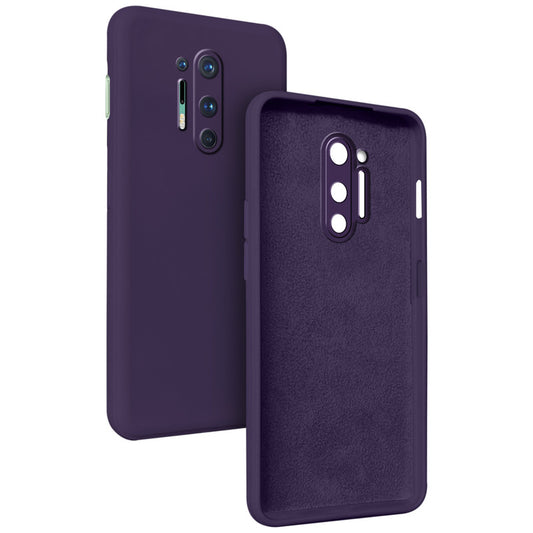 Premium Matte Silicone Back Cover for Oneplus 8 Pro