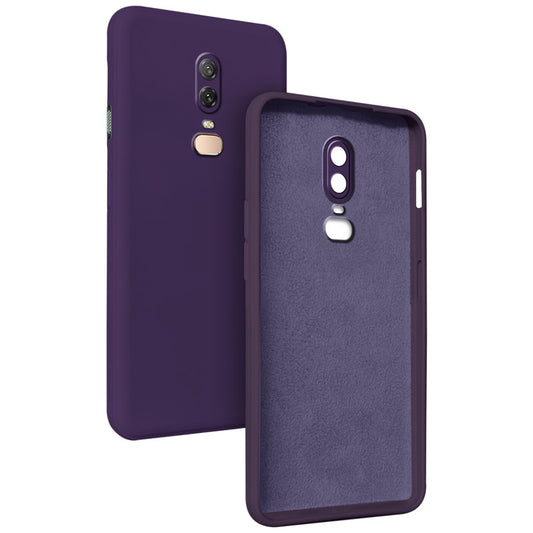 Premium Matte Silicone Back Cover for Oneplus 6