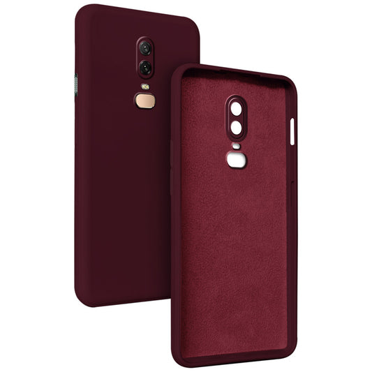 Premium Matte Silicone Back Cover for Oneplus 6