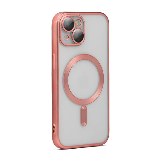 Camera Lens Protector Metallic finish Back Case Cover for Apple iPhone 15