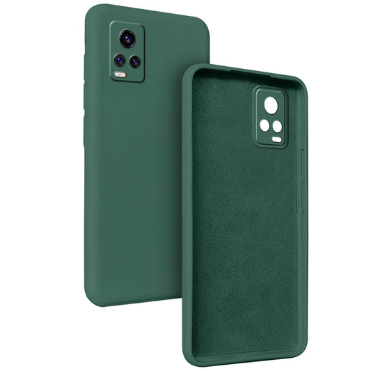 Premium Matte Silicone Back Cover for Vivo V20