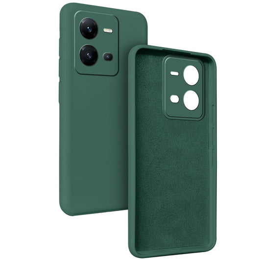 Premium Matte Silicone Back Cover for Vivo V25 5G