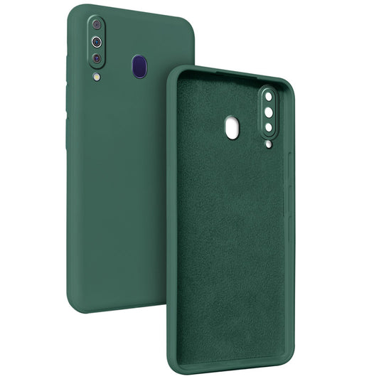 Premium Matte Silicone Back Cover for Samsung M30