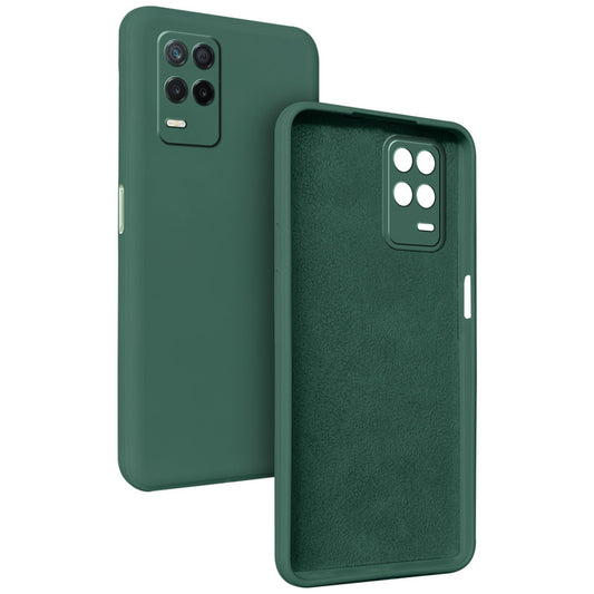 Premium Matte Silicone Back Cover for Realme 8 5G