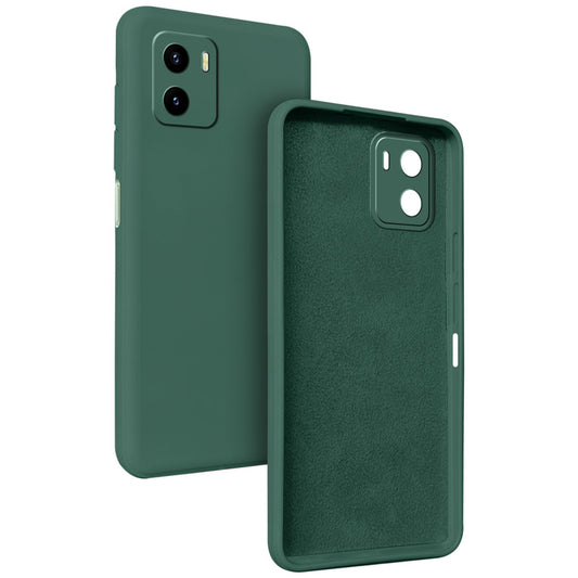 Premium Matte Silicone Back Cover for Vivo Y15S