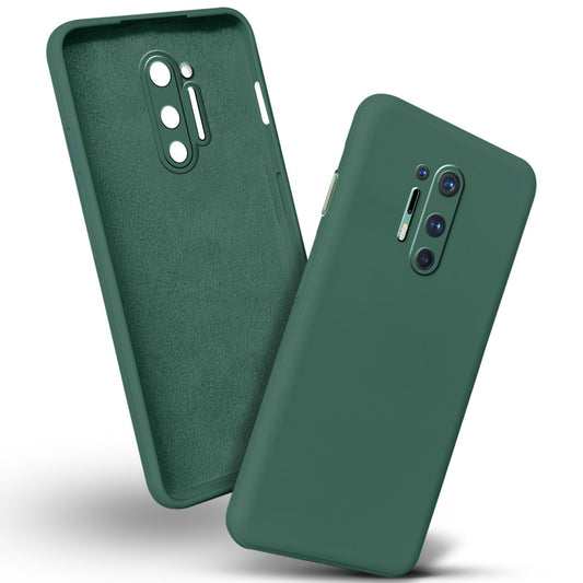 Premium Matte Silicone Back Cover for Oneplus 8 Pro