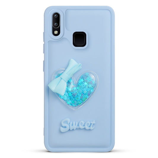 Bow Heart Cute Phone Back Cover for Vivo Y95