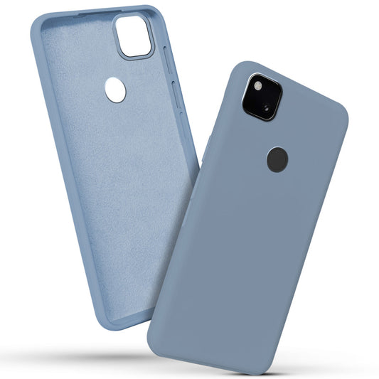 Premium Matte Silicone Back Cover for Google Pixel 4A 4G