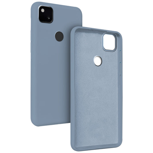 Premium Matte Silicone Back Cover for Google Pixel 4A 4G