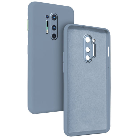 Premium Matte Silicone Back Cover for Oneplus 8 Pro