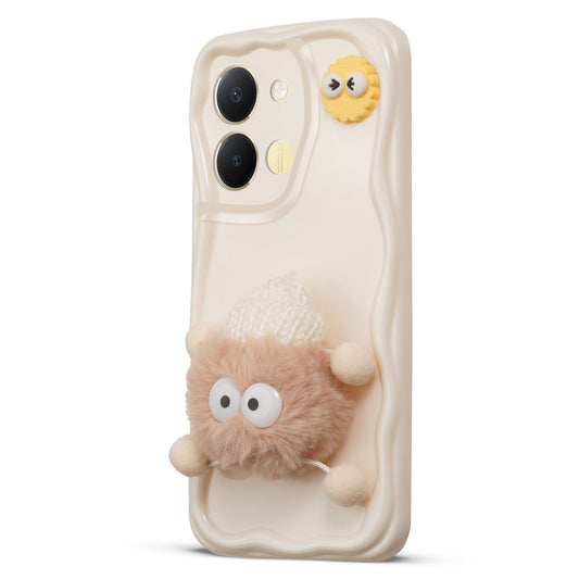 Wave Cute 3D Cartoon Back Cover Case for Vivo Y36 4G