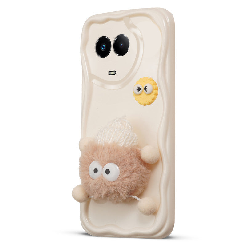 Wave Cute 3D Cartoon Back Cover Case for Realme C67 5G