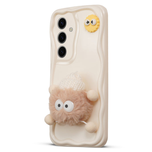 Wave Cute 3D Cartoon Back Cover Case for Samsung S24 5G