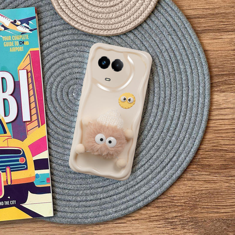Wave Cute 3D Cartoon Back Cover Case for Realme C67 5G