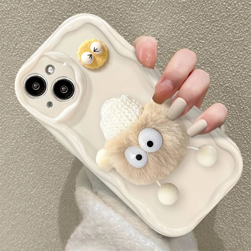 Wave Cute 3D Cartoon Back Cover Case for Apple iPhone 15