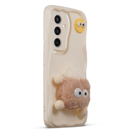 Wave Cute 3D Cartoon Back Cover Case for Samsung S23 FE 5G