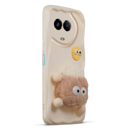 Wave Cute 3D Cartoon Back Cover Case for Realme C67