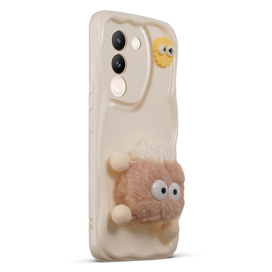 Wave Cute 3D Cartoon Back Cover Case for Vivo Y200 5G