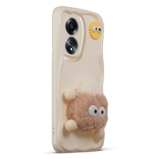 Wave Cute 3D Cartoon Back Cover Case for Oppo A78 4G