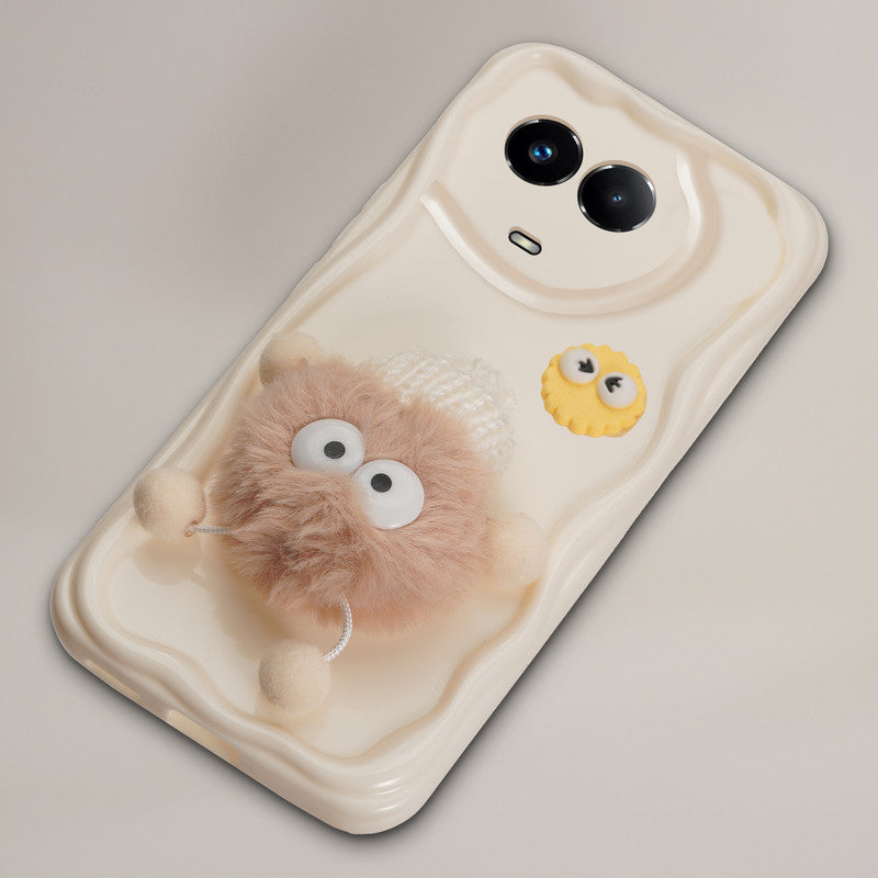 Wave Cute 3D Cartoon Back Cover Case for Realme C67 5G