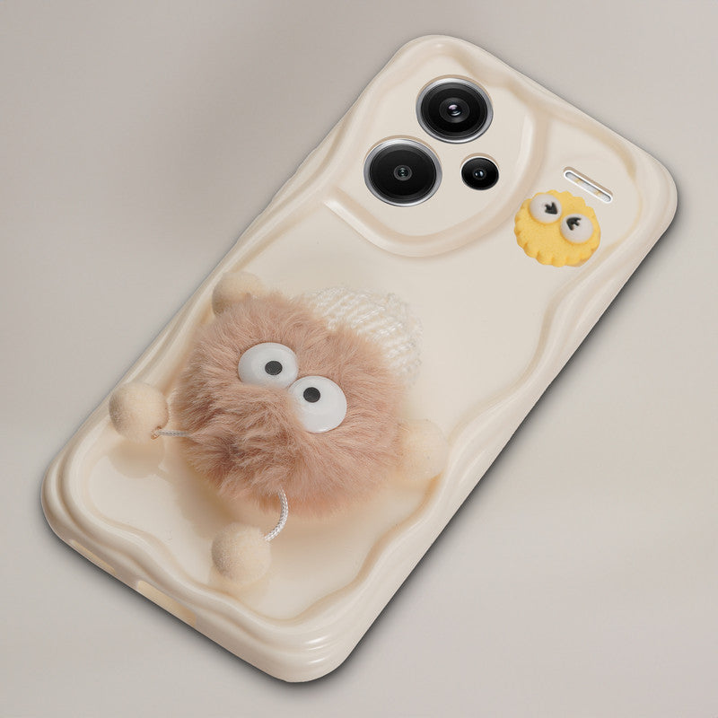 Wave Cute 3D Cartoon Back Cover Case for Redmi Note 13 Pro Plus 5G